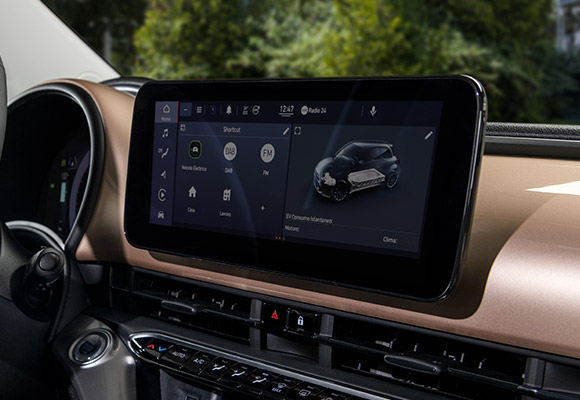 10.25” INFOTAINMENTSYSTEM MED NAVIGATION