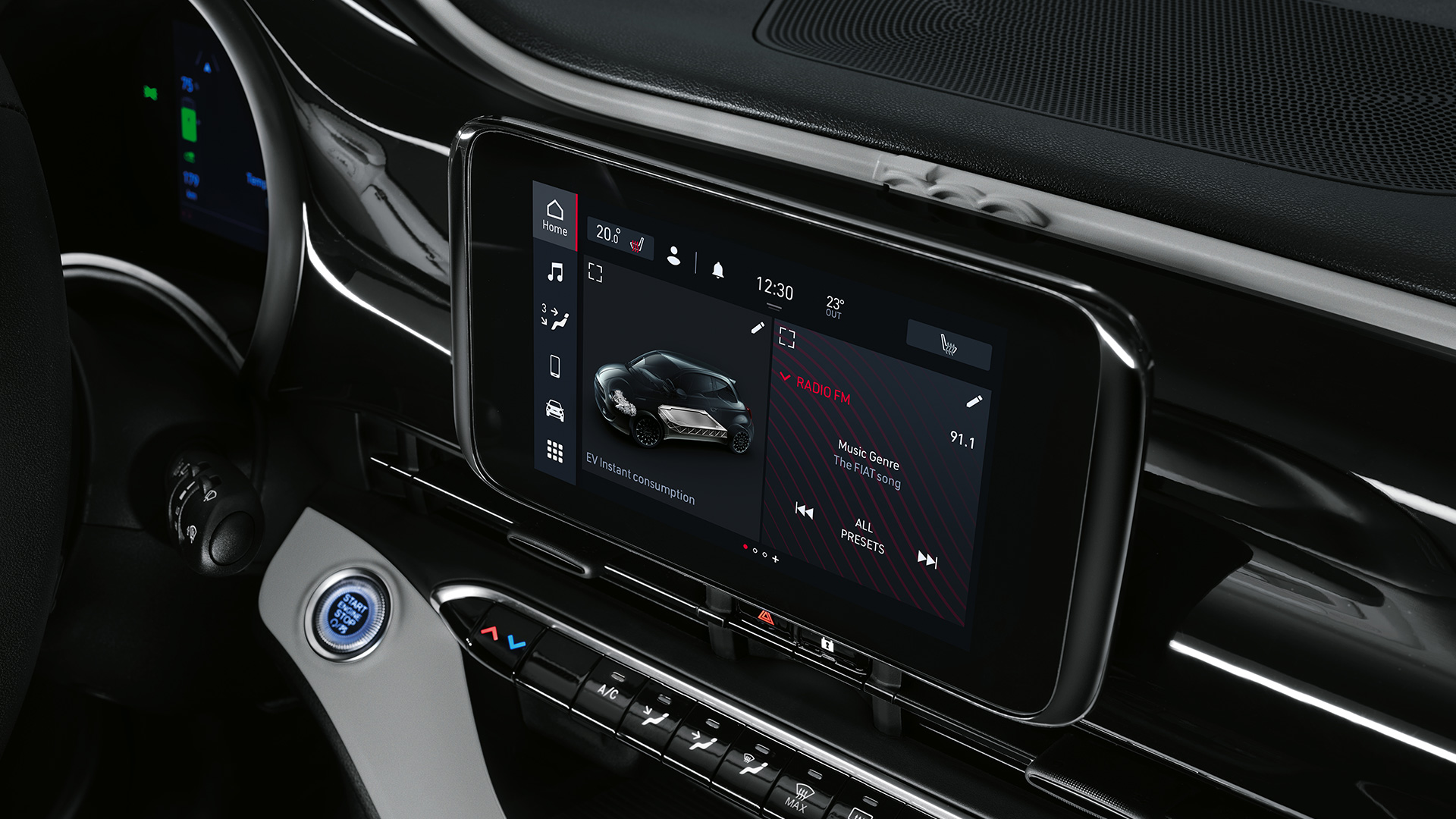 7’’ PEKSKÄRM MED DAB+ OCH CARPLAY