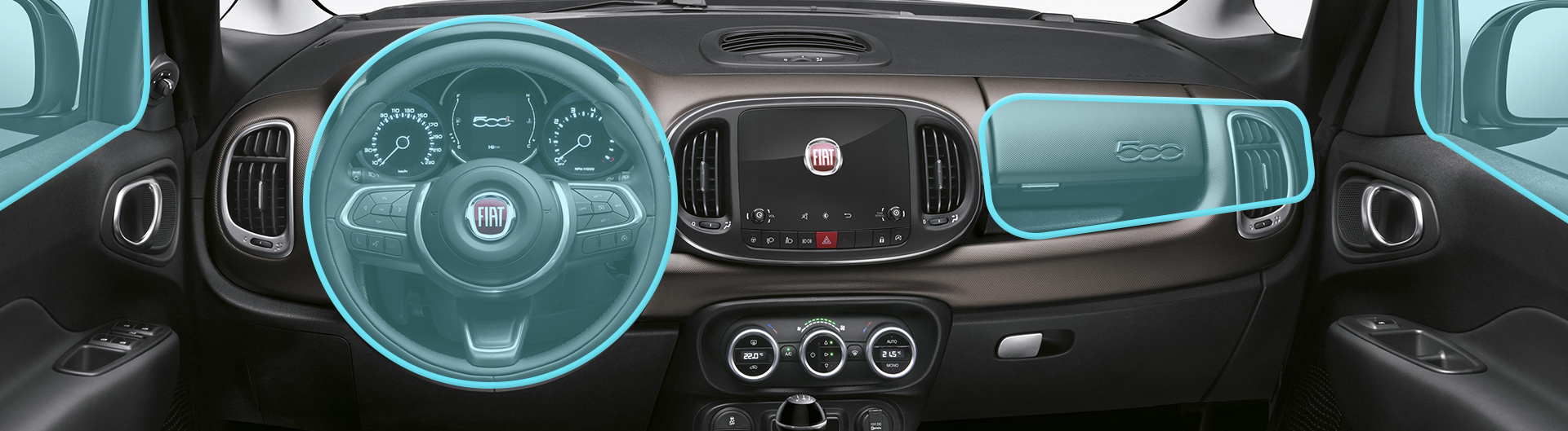 500L sicurezza airbag