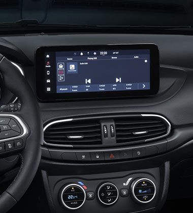 10” PEKSKÄRM MED TRÅDLÖS CARPLAY™